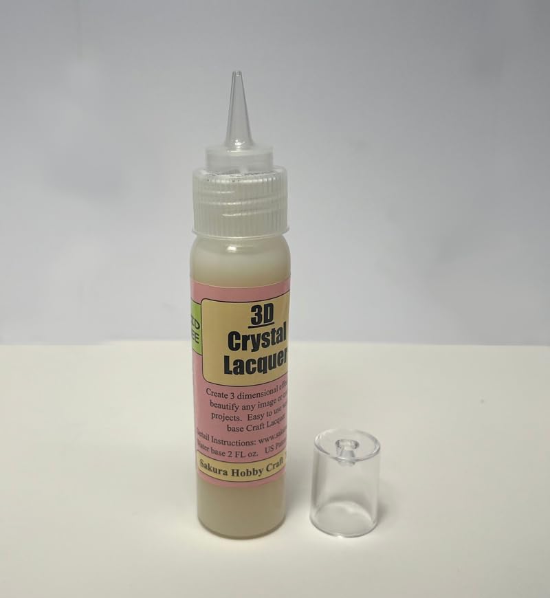 Amazon.com: Sakura Hobby Craft Sakura Hobby 3D 2-ounce Crystal